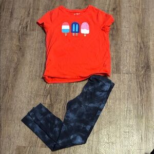 Old Navy Kids Matching Set - Red and Black